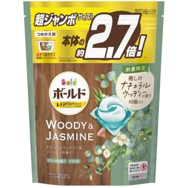 Amazon.co.jp: ボールド ジェルボール 香りつき 洗濯洗剤